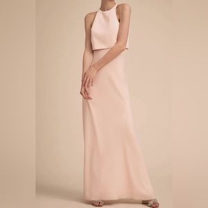 NEW BHLDN Jill Stuart Iva Crepe Maxi Dress